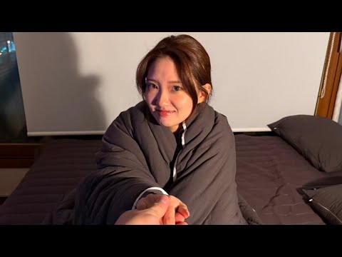 여친이 집에 가질 않는다..