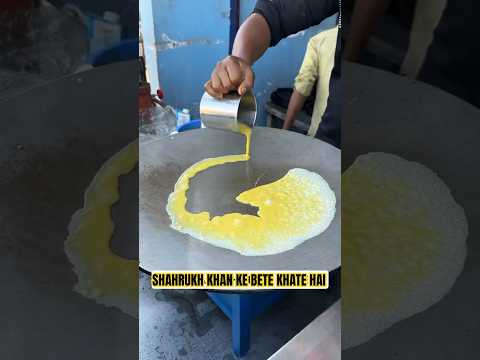 Shahrukh khan ke bete ka favourite egg hot comedy viral surat street food for girls