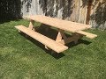Building a Picnic Table