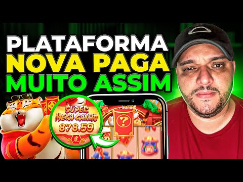 PLATAFORMA NOVA PAGANDO - PLATAFORMA NOVA - PLATAFORMA NOVA LANÇADA HOJE - PLATAFORMA PAGANDO MUITO