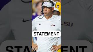 LANE KIFFIN IS MAKING A STATEMENT THIS SEASON!