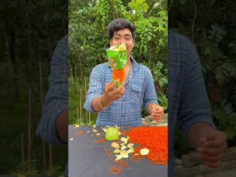 আজকে দেখব এই চিপসের প্যাকেটটা ফাটাতে কতগুলো গাডার লাগে Bengali Mini blog #shorts