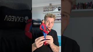 ÇOK GERÇEKÇİ SPIDER MAN FİGÜRÜ!! #emreuzunboy #unboxing #spiderman #marvel #shorts