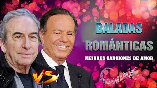 LAS MEJORES CANCIONES DE AMOR DE JULIO IGLESIAS Y JOSÉ LUIS PERALE - BALADAS ROMÁNTICAS 2024