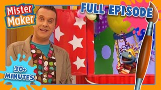Mister Maker Arty Party 🎨 Episode 23-24 | DOUBLE FULL EPISODE - Arts & Crafts