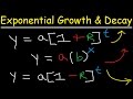 Solving Exponential Growth and Decay Problems