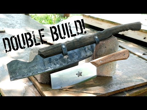 How to Make: RAZOR SHARP Lawn Mower Blade CLEAVERS!
