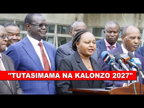 KIMEUMANA! Finally all MT Kenya leaders ditch Ruto, vow to support Kalonzo in 2027!🔥