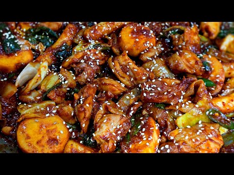 "닭갈비" 집에서도 이거 한스푼이면 대박! 볶음밥까지 야무지게 만드는법