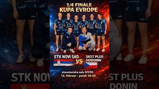 1/4 Finale Kupa Evrope | STK Novi Sad vs SKST Plus Hodonin
