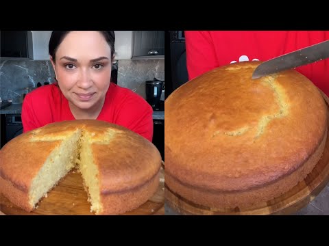 كيك يومي اقتصادي هوائي recette cake au yaourt ￼