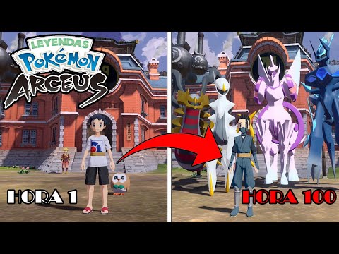 ⏰ [RETO POKÉMON] JUGUÉ 100 HORAS A LEYENDAS POKÉMON: ARCEUS. ¡ESTO ES LO QUE PASÓ!