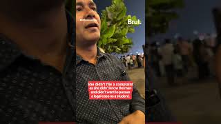 A woman called out a man for filming her, reigniting a conversation about privacy in shared spaces.