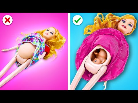 अमीर डॉल VS गरीब डॉल || कबूम ज़ूम के DIY क्राफ्ट्स और गैजेट्स इस्तेमाल कर के हुआ एक्सट्रीम मेकओवर!
