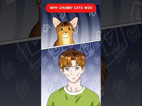 Why Chubby Cats Always Win 🐱💯