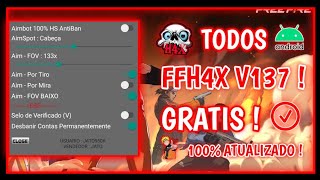 😱SAIU!!😱 MOD MENU FFH4X V137 CRACKED FF 1.108.X 100%ANTBLACKLIST - ANTIBAN!