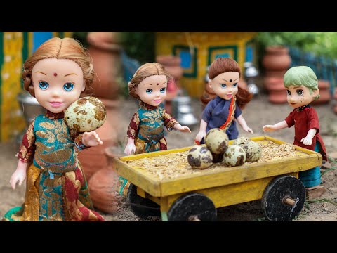 Miniature Egg Cooking | Tiny Cooking | Mini Food Cooking