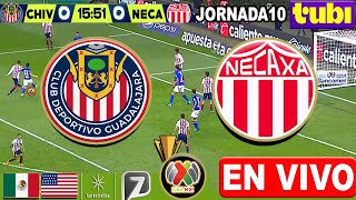 🔴 EN VIVO: CHIVAS vs NECAXA | ✅ CHIVAS TV | JORNADA 10 LIGA MX | Donde ver Necaxa vs Chivas