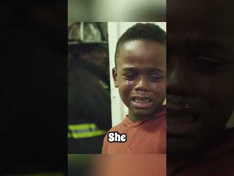 Firefighter saves boy#shorts