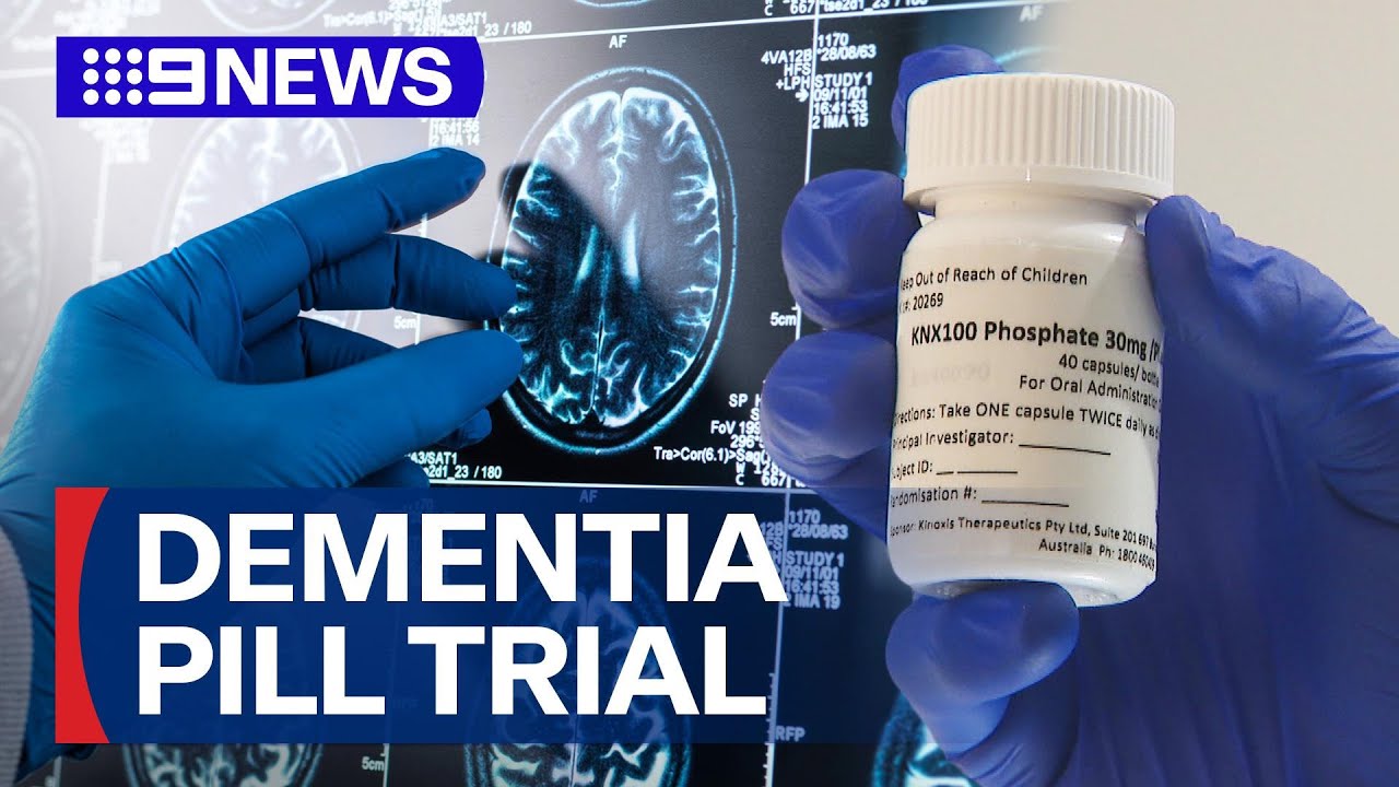 Australian-developed pill could ease distressing behaviours in dementia patients | 9 News Australia