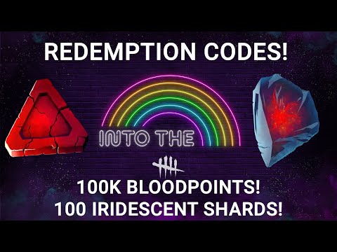 INTO THE RAINBOW REDEMPTION CODES! 100K BLOODPOINTS! 100 IRI SHARDS! ALL CHARM & BADGE CODES!