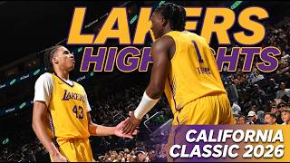 Lakers FULL Player Highlights | California Classic Summer League 2026