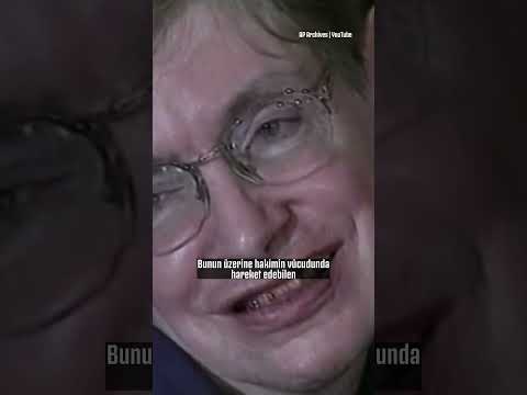 Stephen Hawking'in Yanağındaki Cihaz #shorts