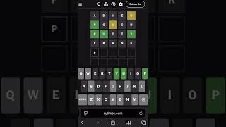 Wordle Today June 30 2026 - Wordle 1837 #shorts #wordlepuzzle #wordlegameplay