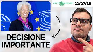 Euro-Dollaro: il mercato in attesa della riunione BCE