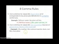 Mastering the 8 Essential Comma Rules
