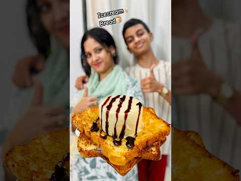 Icecream Bread🍦🍞😋#selinesrecipes #icecream #shortsviral