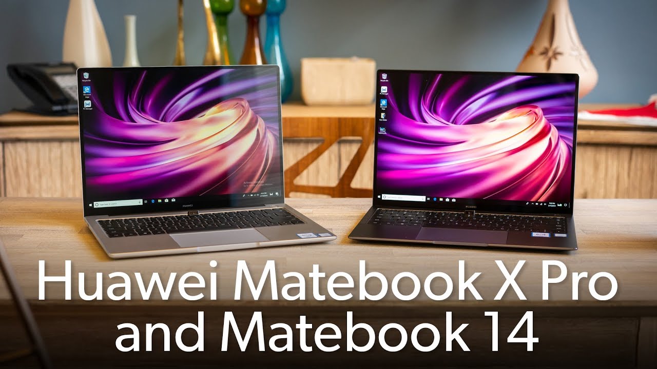 Checking out the Matebook X Pro (2019) and Matebook 14