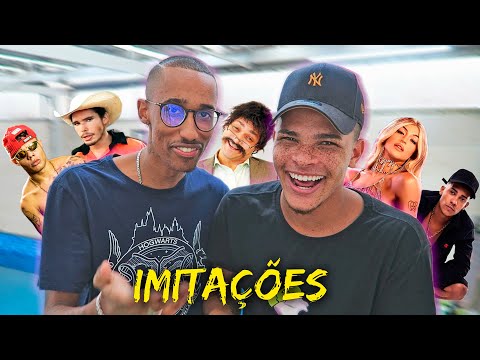 DESAFIO DAS IMITAÇÕES DE VOZES !! ft. Chico (Poze do Rodo, Bolsonaro, Pabllo Vittar e +)