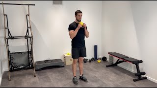 Kettlebell Goblet Curl