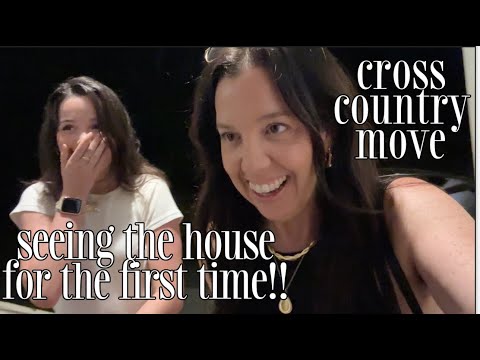 Seeing the House for the First Time!!! | Cross-Country Move