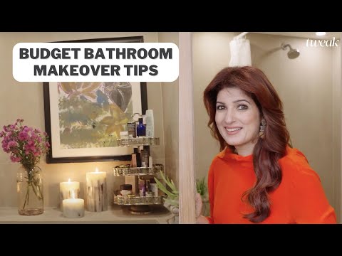 Simple budget-friendly ideas to transform your bathroom | Twinkle Khanna | Spacelift | Tweak India