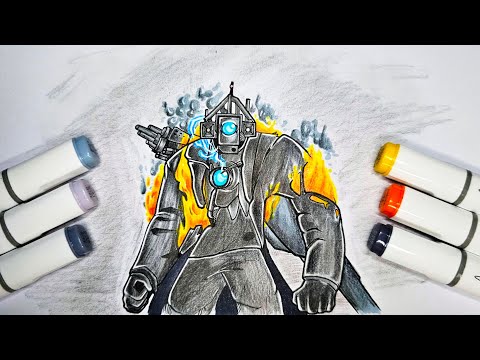 HowtodrawTitanCameraman🔥inskibiditoilet76fullepisode