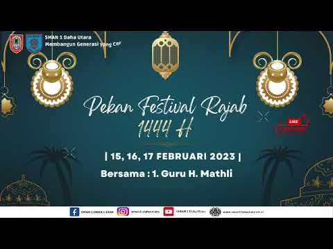 Festival Rajab 15 Februari 2023
