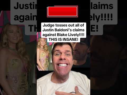 Judge Tosses Out All Of Justin Baldoni’s Claims Against Blake Lively!!!! THIS IS INSANE!
