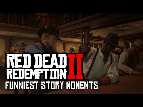 Red Dead Redemption 2 Funniest Story Cutscenes [Chapter 1 - 4]