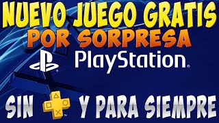 Nuevo juego GRATIS por SORPRESA en PlayStation sin Plus y para siempre
