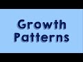 Growth Patterns in Geometry