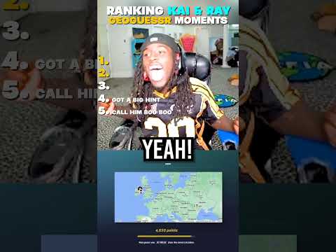 Ranking Best Kai & Ray GEOGUESSR Moments (part 5) #kaicenat #geoguessr