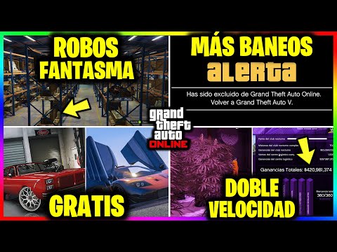 Nueva ACTUALIZACION! GRAVES PROBLEMAS! Más BANEOS! BUENAS NOTICIAS! COCHES GRATIS & Más! GTA Online