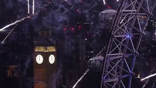 Big Ben NYE 2026 Crystal Audio Only (Still Little Bit Fireworks Sounds)