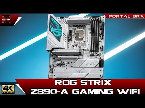 ROG STRIX Z890-A GAMING WIFI – Suporte total para 15ª geração Intel, DDR5 e Wi-Fi 7