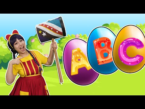 ABC Surprise Eggs | Alphabet Kids Song | Tigi Boo