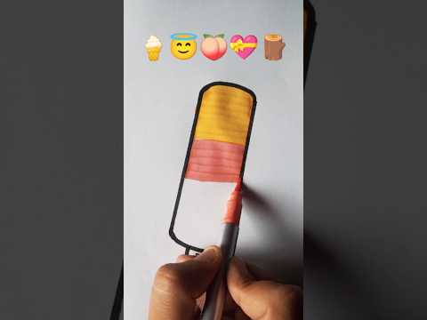 Satisfying Art 🍦😇🍑💝🪵 #viralvideo #art #trending #shorts #satisfying #shortsfeed #painting #drawing