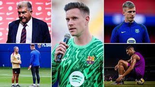 TER STEGEN REFUSES TO GIVE HIS SIGNATURE!  - ARAUJO MAKES PROMISE - DANI OLMO DEBATE - BERNAL UPDATE