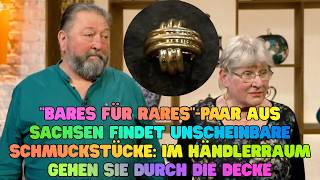 Bares für Rares Paar aus Sachsen findet unscheinbare Schmuckstücke Im Händlerraum gehen sie durch